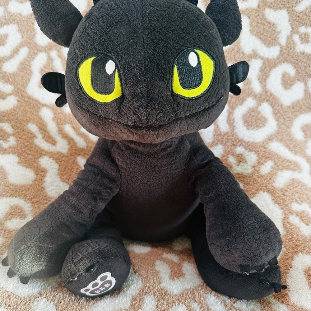 Build-A-Bear How to Train Your Dragon Toothless Plush